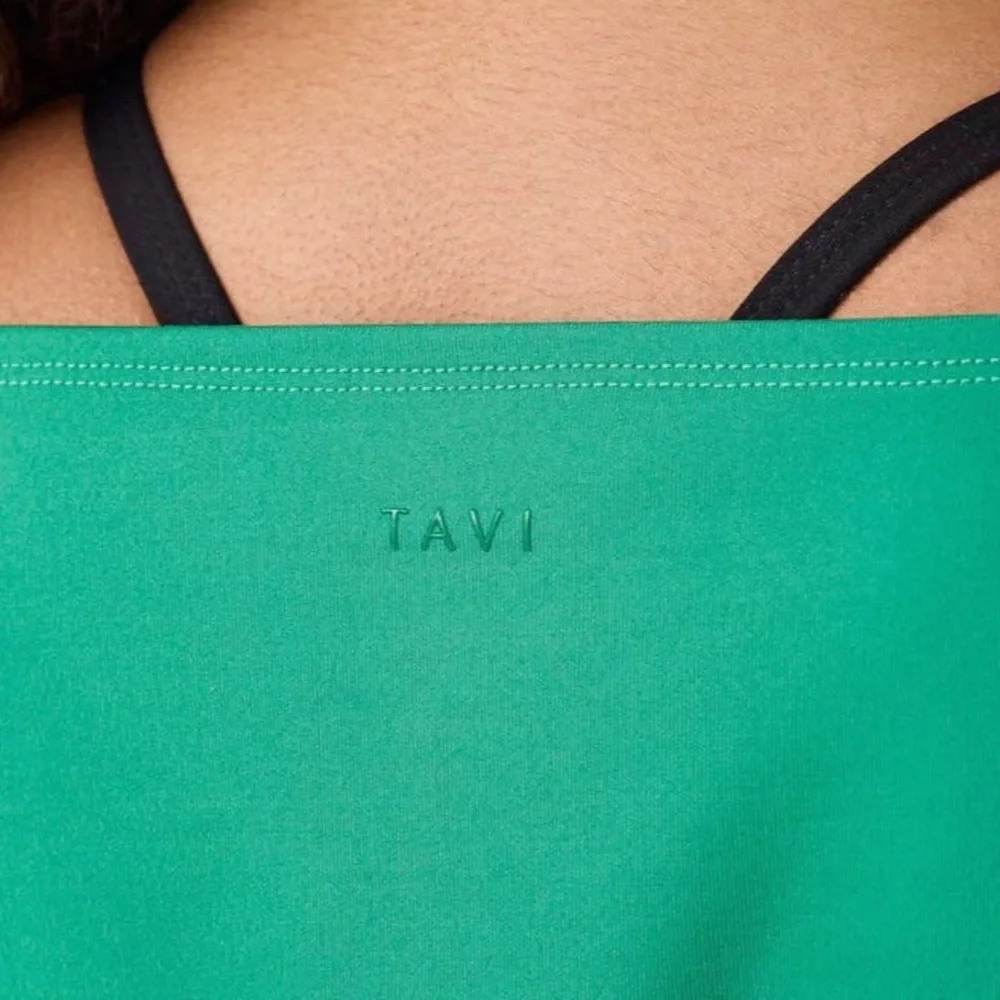 TAVI Brushed Tech Knit Long Sleeve Spring Green Stretch Tee Lrg NWT - Picture 5 of 7